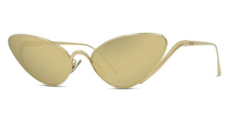 Loewe LW40179U Cat Eye Sunglasses in Gold Mirror $520